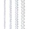 12 Packs: 4 ct. (48 total) Clear Faceted Glass Rondelle Beads by Bead Landing™